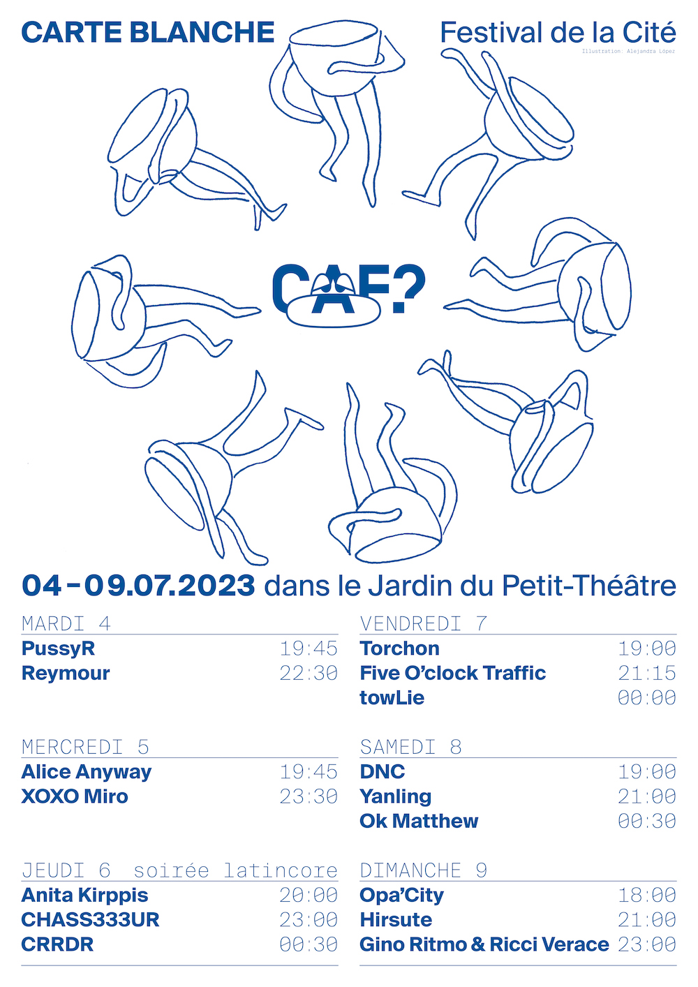 Festival de la Cité - Carte Blanche CAF?